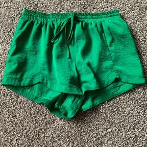 Green Shorts from Forever 21